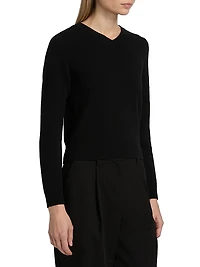 Tabbie Cashmere V-Neck Sweater