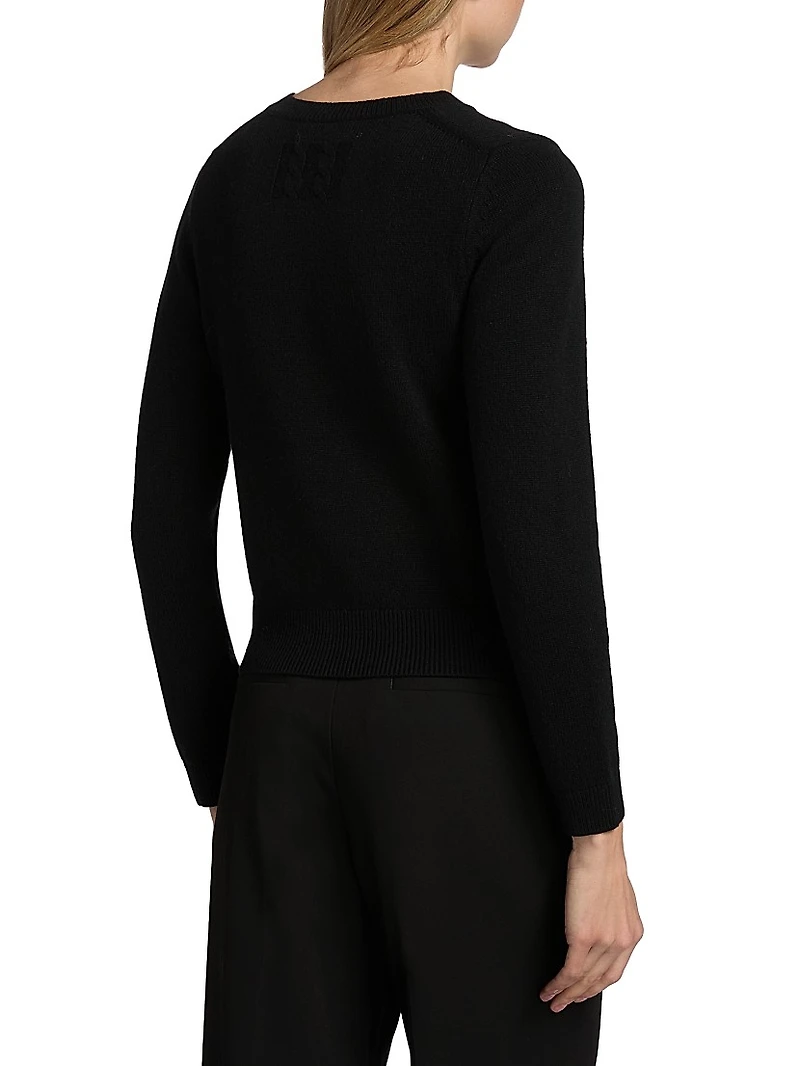 Tabbie Cashmere V-Neck Sweater