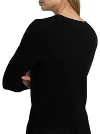 Tabbie Cashmere V-Neck Sweater