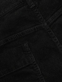 Tribeca Corduroy Barrel-Leg Crop Pants