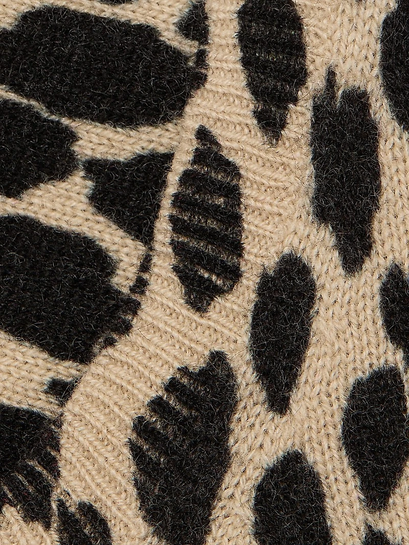 Nessa Cheetah Print Cashmere Tank