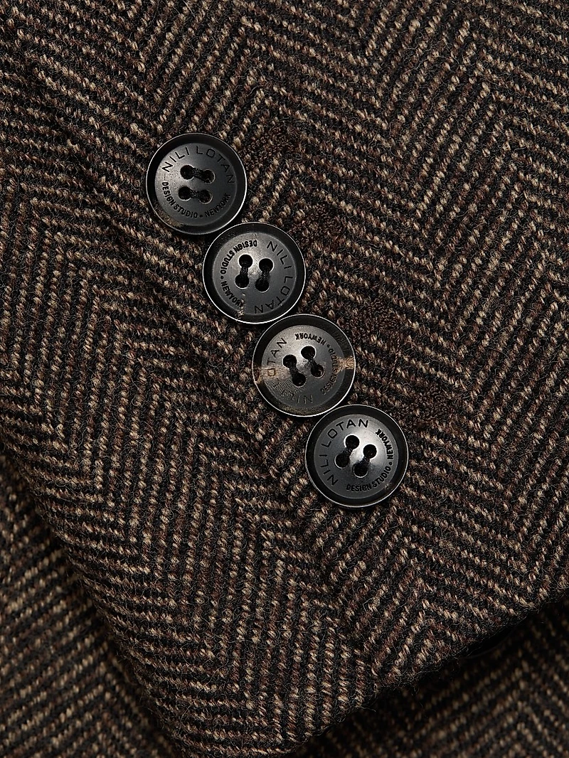 Edina Wool & Fur Long Coat