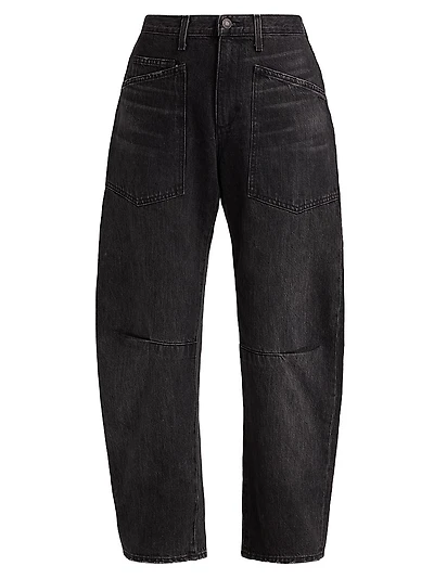 Shon Barrel-Leg Jeans