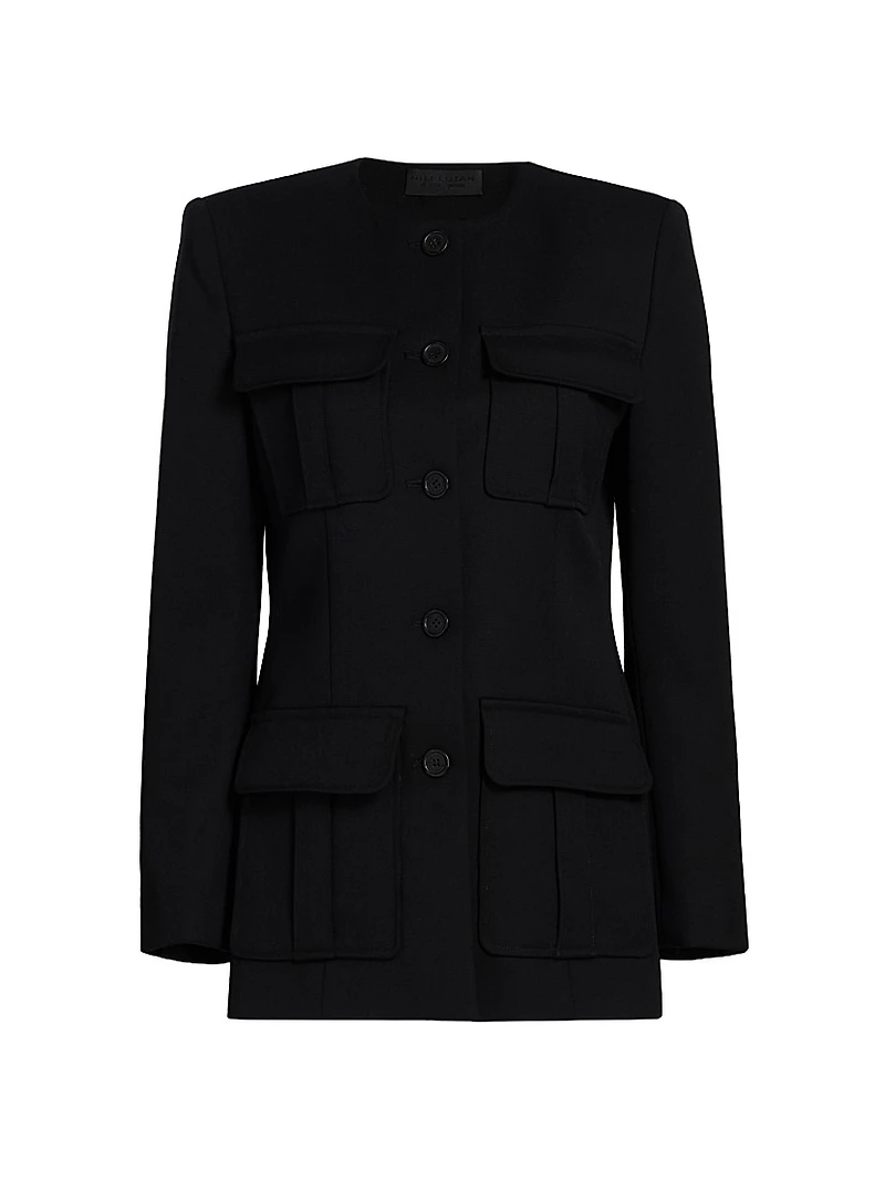 Gabriella Wool Tailored Jacket