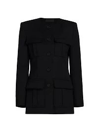 Gabriella Wool Tailored Jacket