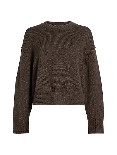 Anisa Cashmere Crewneck Sweater