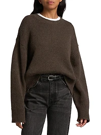 Anisa Cashmere Crewneck Sweater