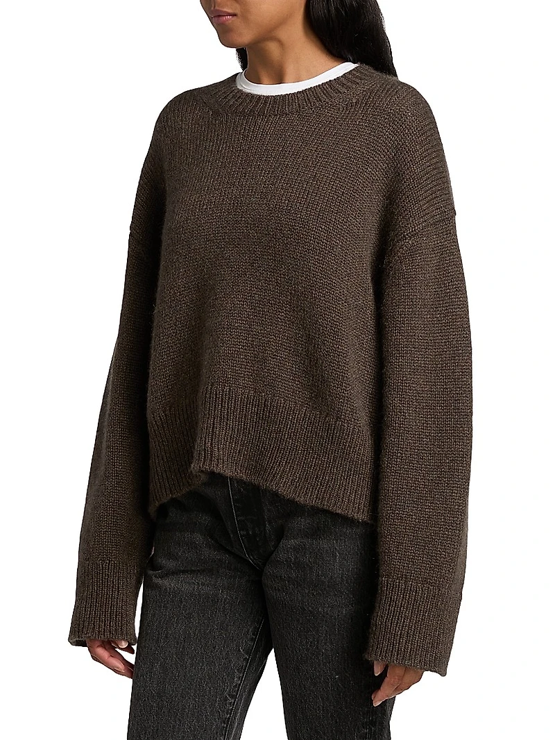 Anisa Cashmere Crewneck Sweater
