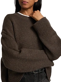 Anisa Cashmere Crewneck Sweater