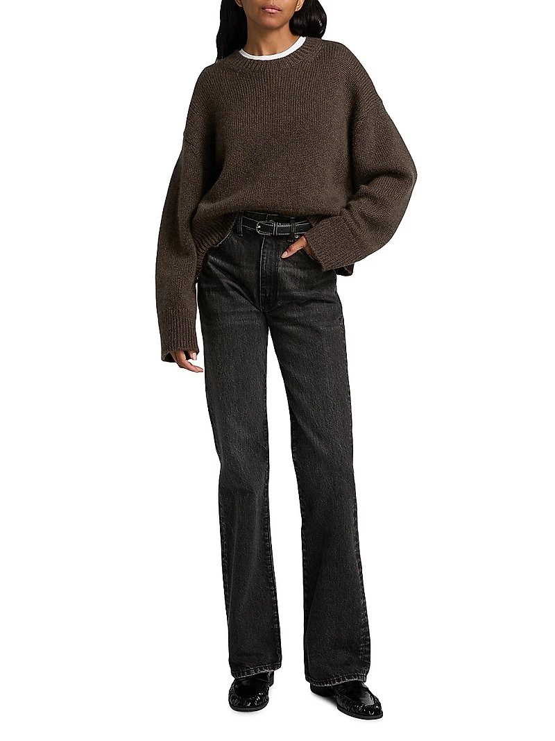 Anisa Cashmere Crewneck Sweater