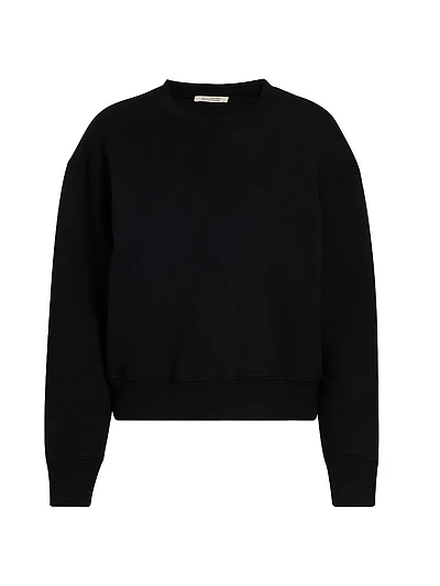 Gortana Cotton Crewneck Sweatshirt