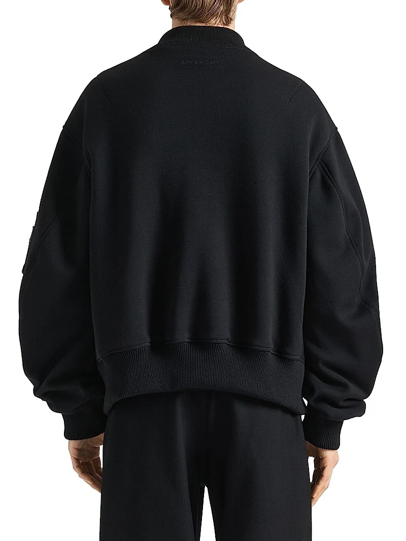 Bomber Nappa Leather and Wool