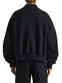Bomber Nappa Leather and Wool