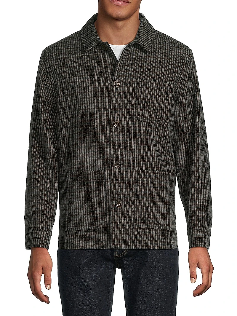 Pascal Plaid Pocket Jacket