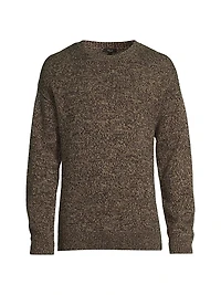 Bryce Cotton-Blend Crewneck Sweater