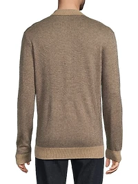 Anders Wool-Blend Polo Sweater