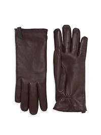 Nappa Leather Gloves with Monili
