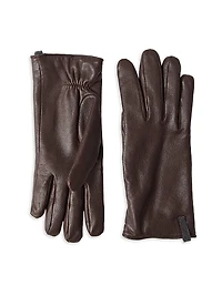 Nappa Leather Gloves with Monili
