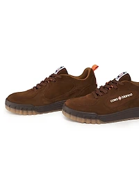 Court Low-Top Suede Sneakers