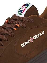 Court Low-Top Suede Sneakers