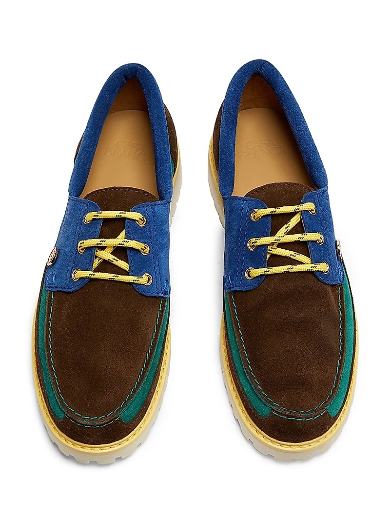Suede Boat Shoes
