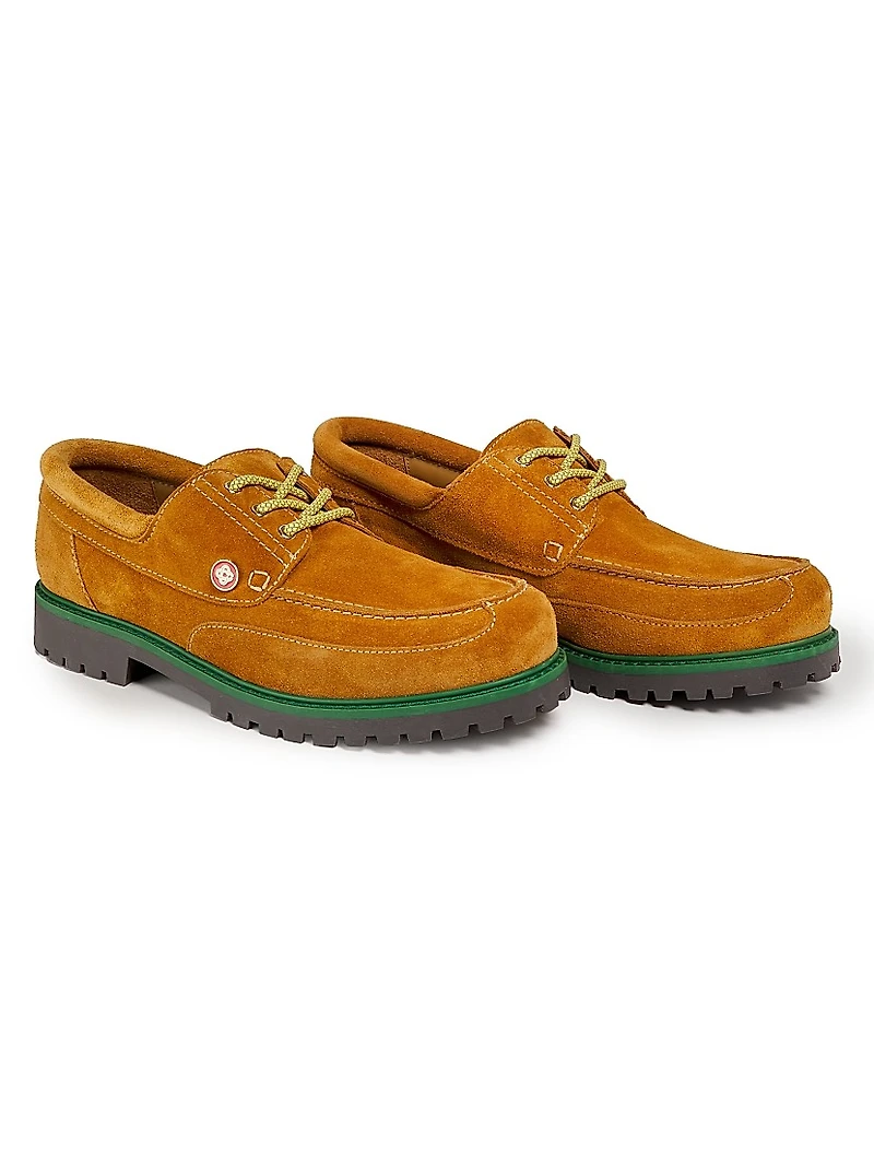 Suede Boat Shoes