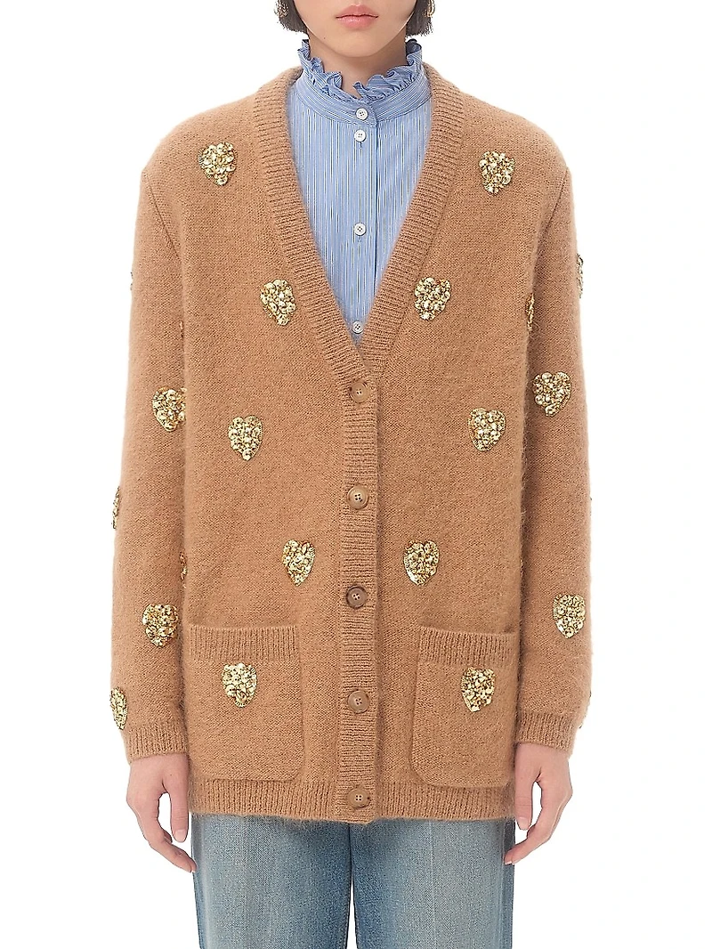 Embroidered Cardigan