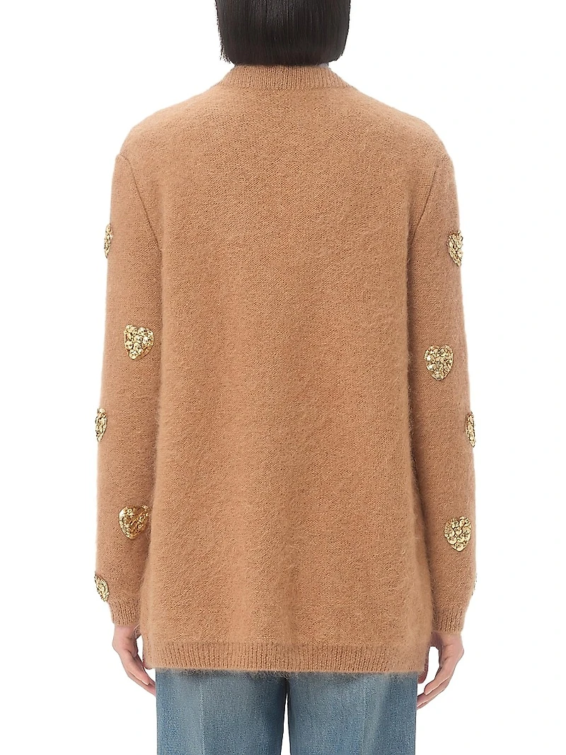 Embroidered Cardigan