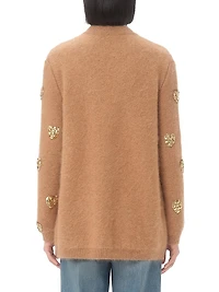 Embroidered Cardigan