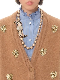 Embroidered Cardigan