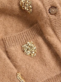 Embroidered Cardigan