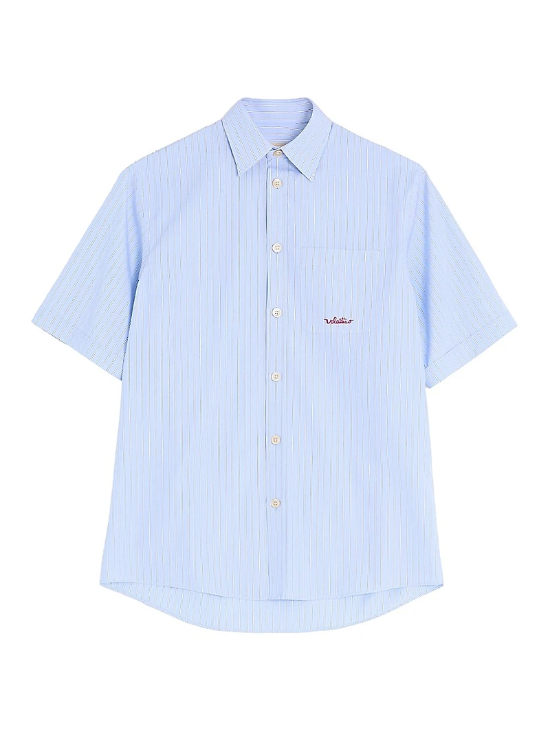 Embroidered Cotton Shirt