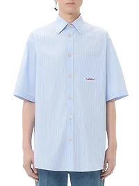 Embroidered Cotton Shirt