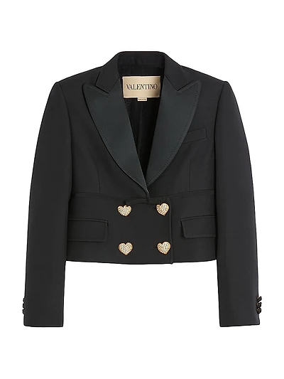 Crepe Couture Jacket