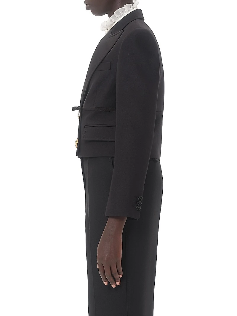 Crepe Couture Jacket