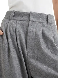 Cashmere Jersey Tailored Trousers