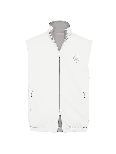 Bonded Nylon Reversible Vest with Logo