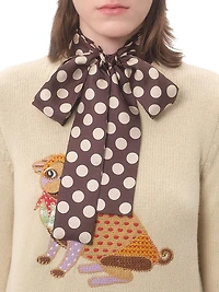 Le Chien De La Maison Embroidered Sweater