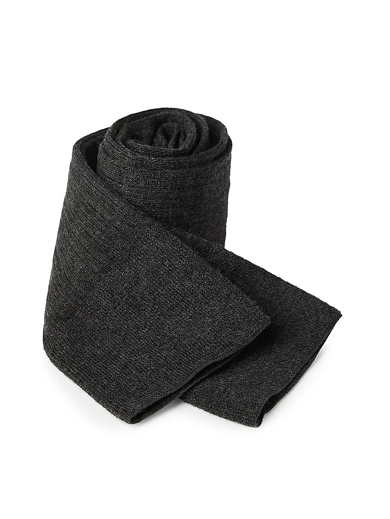 Stretch Cashmere Rib Knit Socks