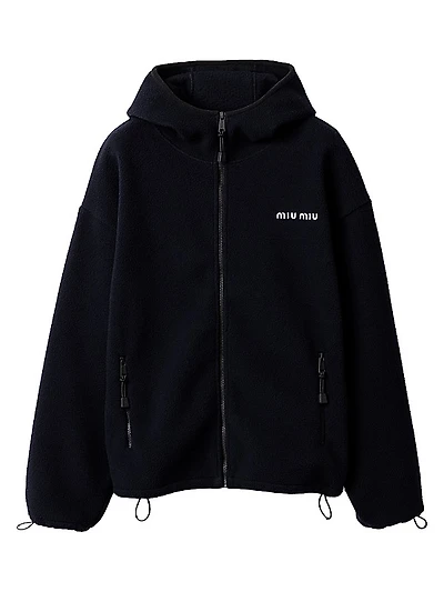 Cotton Fleece Zipper Hoodie
