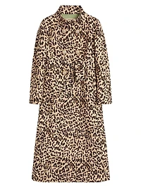 Cloth Coat Animalier Print