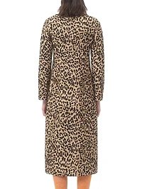 Cloth Coat Animalier Print