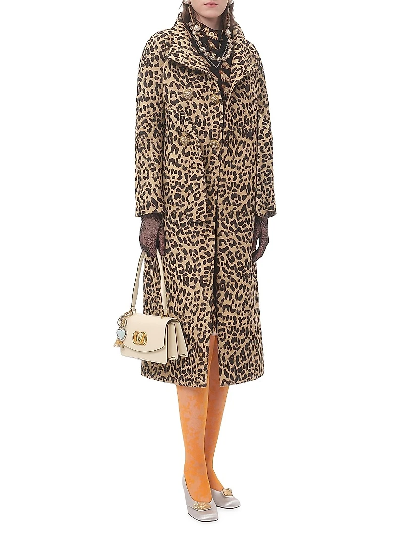 Cloth Coat Animalier Print