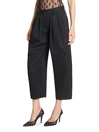 Janice Wool Crop Trousers