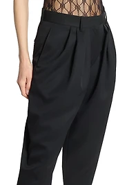 Janice Wool Crop Trousers