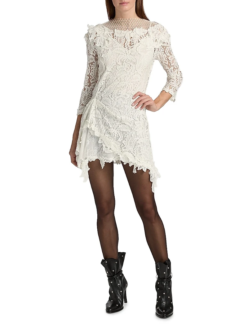 Rubiana Lace Cocktail Minidress