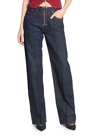 Stely Straight-Leg Jeans