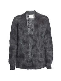 Mylene Mohair-Wool Cardigan