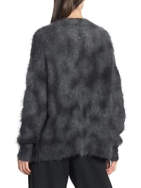 Mylene Mohair-Wool Cardigan