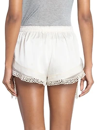 Ildana Frilly Silk Shorts